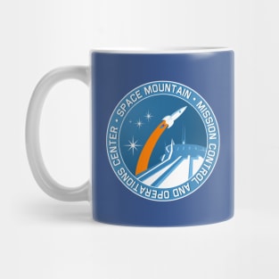 Space Mountain Mission Patch Mug